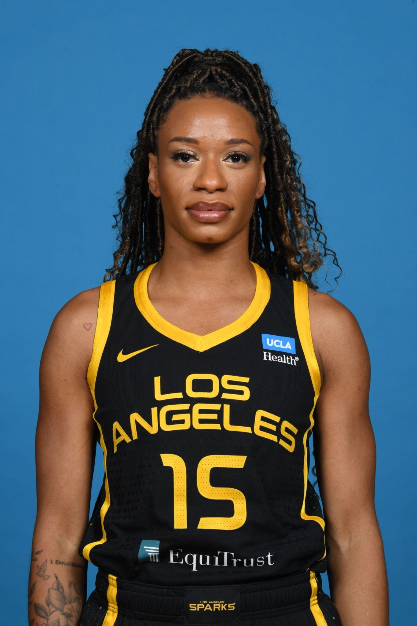 jasmine thomas los angeles sparks portrait