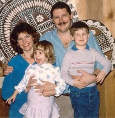 Patterson family with Kara at age 3